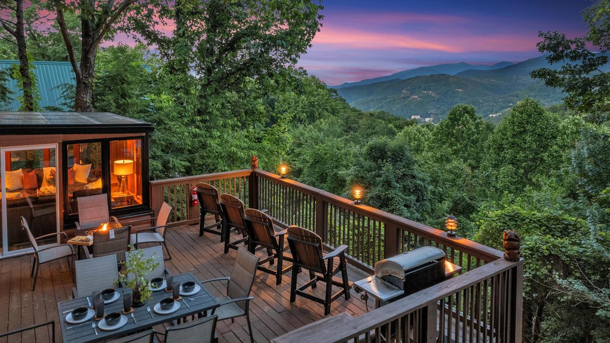 Family Chalet With Sauna, Hottub, Heavenly Views! Mins To Downtown! Gatlinburg Exterior foto