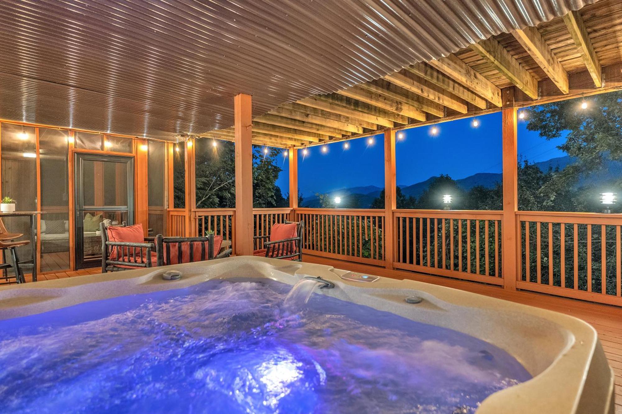 Family Chalet With Sauna, Hottub, Heavenly Views! Mins To Downtown! Gatlinburg Exterior foto